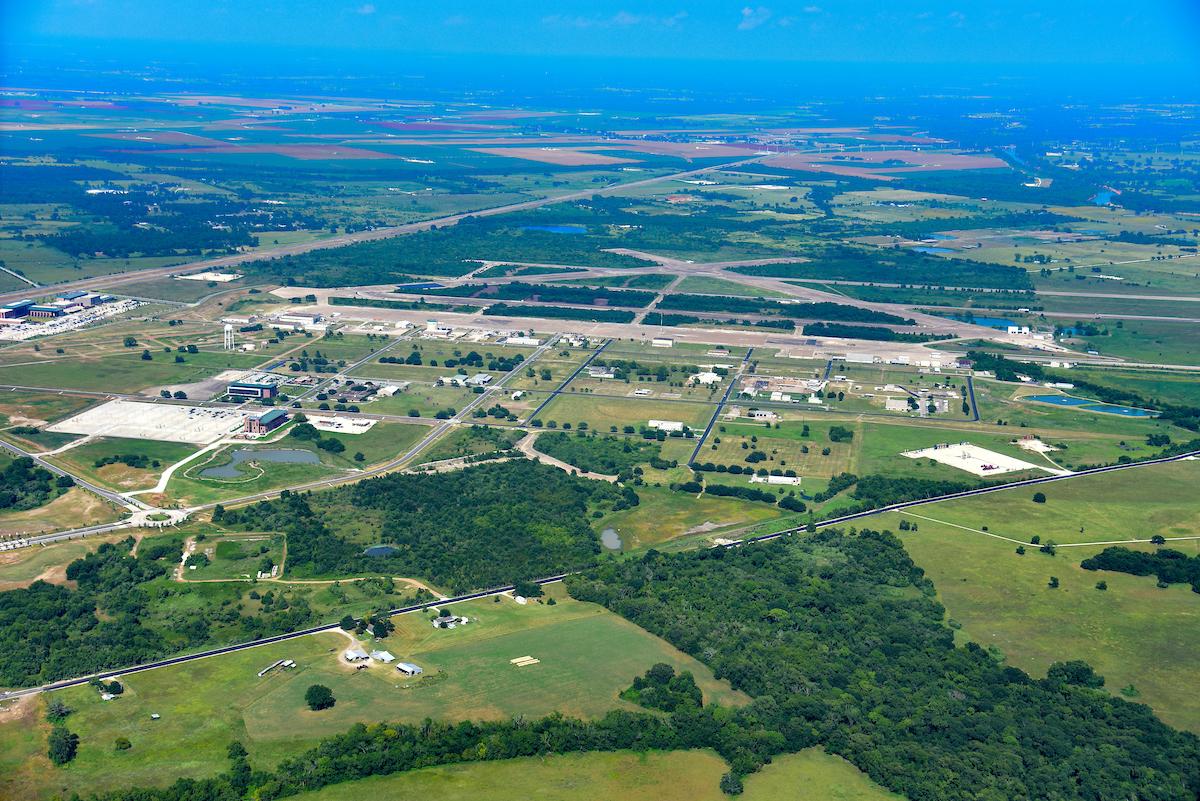 air view od the Rellis Campus.