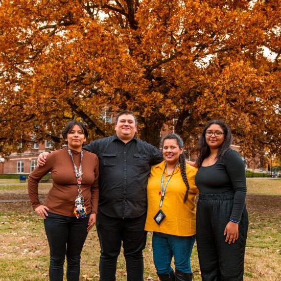 From left: Angelina Boykins, Hermila Cuevas, Jacob Cuevas and Angelica Cuevas.